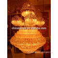 SASO hot sale new product made in China ,antique small lanterns decorative crystal chandelier for hotel decor
